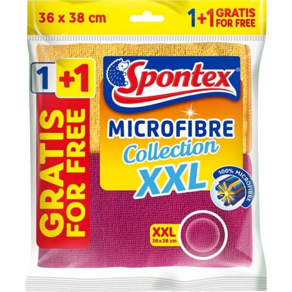 Bayeta Microfibra XXL Spontex 1+1ud