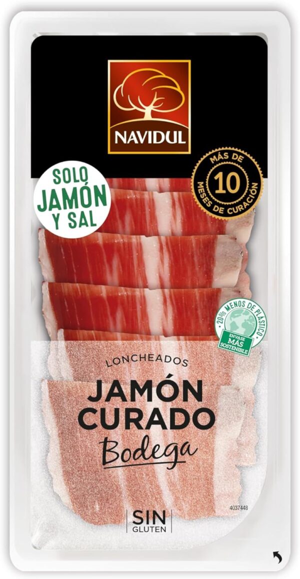 Jamón Curado Lonchas Navidul 50g