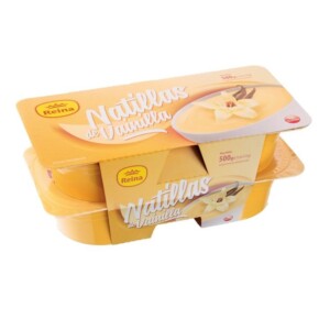 Natillas de Vainilla Reina 4ud