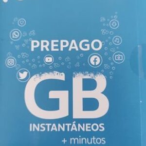 Tarjeta SIM Prepago Movistar con 10€ de Saldo