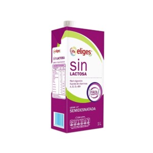 Leche Semidesnatada Sin Lactosa ifa 1L