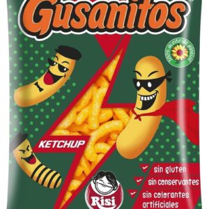 Gusanitos Ketchup Risi 35g