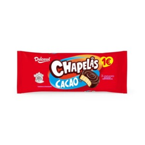 Chapelas Cacao Dulcesol 3ud 135g