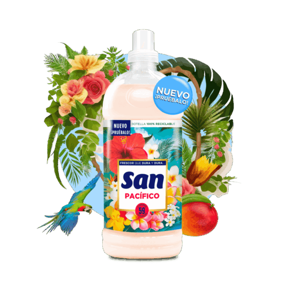 Suavizante San Pacífico 59 Lavados 1.298L