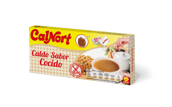 Pastillas de Caldo de Cocido CalNort 12ud