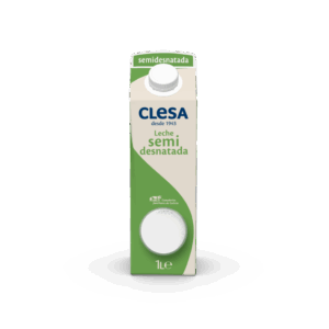 Leche Semidesnatada Gallega Clesa Brik 1L