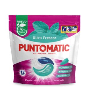 Detergente Capsulas Ultra Frescor Puntomatic 12ud