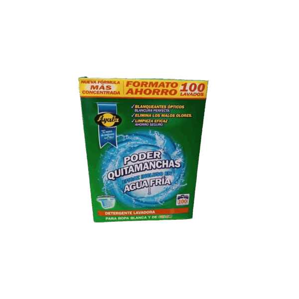 Detergente Poder Quitamanchas Ayala 7Kg