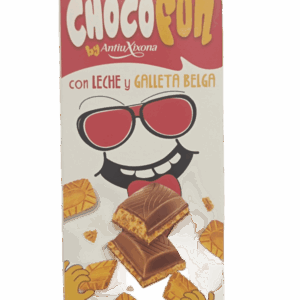 Chocolate con Leche y Galleta Belga ChocoFun 110g