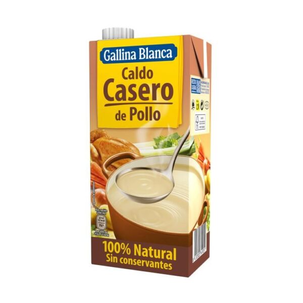Caldo Casero de Pollo Gallina Blanca 1L