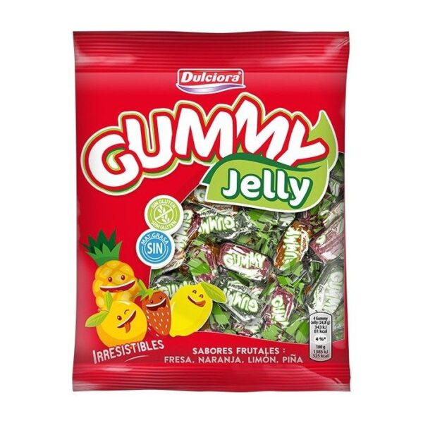Caramelos Gummy Jelly Frutales Dulciora