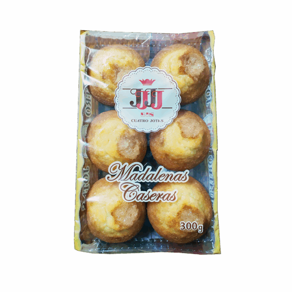 Magdalenas Caseras Cuatro Jotas 300g