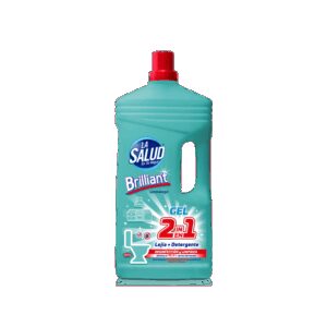 Lejía+Detergente La Salud Briliant Gel 2en1 1,5L