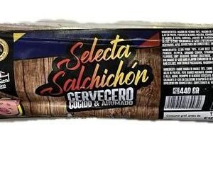 Salchichon Cervecero Cocido y Ahumado Selecta 440g