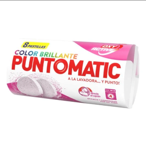 Detergente Color Pastillaa Puntomatic 8x29g
