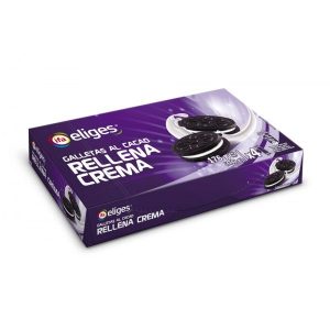 Galletas de Cacao Rellenas de Crema ifa 176g