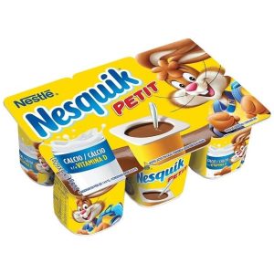 Yogur Petit Nesquick Cacao pack 6x60g
