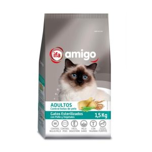 Comida Gatos Esterilizados ifa 1.5kg