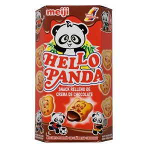 Galletas Rellenas de Chocolate Hello Panda 50g