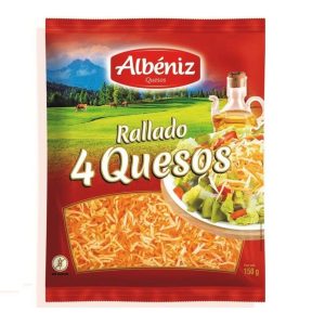 Queso Rallado 4 Quesos Albéniz 150g