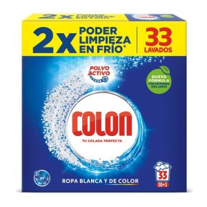 Colon Detergente Polvo 33 lavados