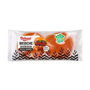 Pan de Hamburguesa Brioche Dulcesol 4ud 340g