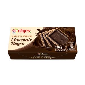 Galletas Tableta de Chocolate Negro ifa 150g