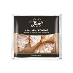 Croissants Nevados Rellenos de Cacao Hermanos Juan 5ud 178g