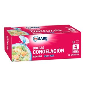 Bolsas Congelación Ifa Cierre Grip 4L 22x35cm