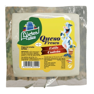 Queso Fresco Estilo Costeño Lacteo Latino 300g