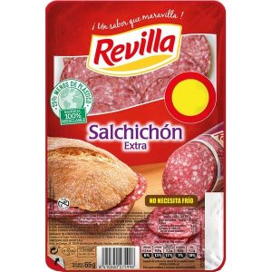 Salchichón extra lonchas Revilla 65g