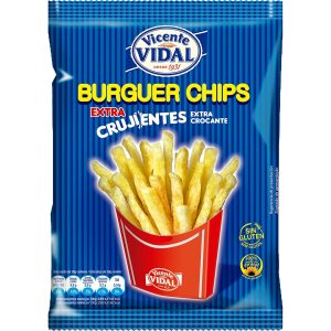 Patatas Fritas Burguer Crujientes Sin Gluten Vicente Vidal 95g