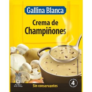 Crema de Champiñones Gallina Blanca sobre 62g