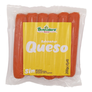 Salchicha de Queso Bonnatura 200g