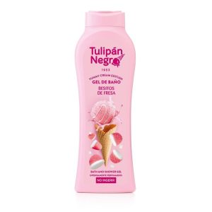 Gel de Ducha Besitos de Fresa Tulipan Negro 650ml