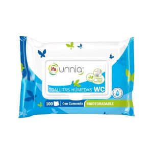 Papel Higiénico Húmedo Biodegradable ifa 100ud