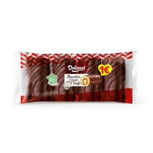 Bracitos de Cacao Rellenos de Trufa Dulceso 4ud 140g