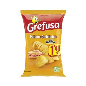 Patatas Onduladas Yorkeso Grefusa 120g