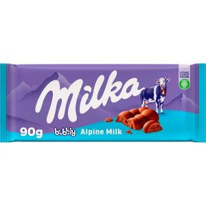 Bubbly chocolate con leche Milka 90g