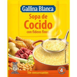 Sopa de Cocido con Fideos Finos Gallina Blanca 80g