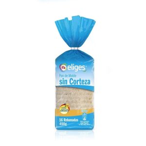 Pan de Molde sin Corteza ifa 450g