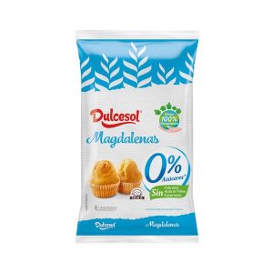 Magdalenas 0% Azúcar Dulcesol 240g