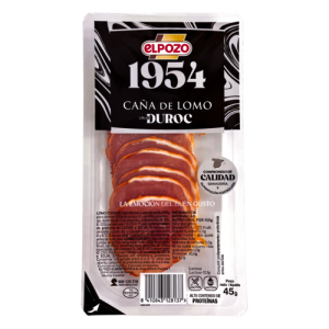 Caña de Lomo Duroc Lonchas El Pozo 45g
