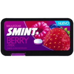 Smint Berry Mix sabor a Frutos Rojos Sin Azúcar 21g