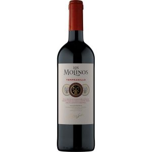 Vino Tinto Tempranillo D.O. Valdepeñas Los Molinos 75cl