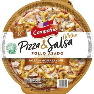 Pizza Pollo Asado con Mostaza y Miel Campofrio 355g
