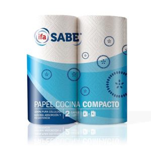 Papel de Cocina Compacto 2 Capas 2ud ifa