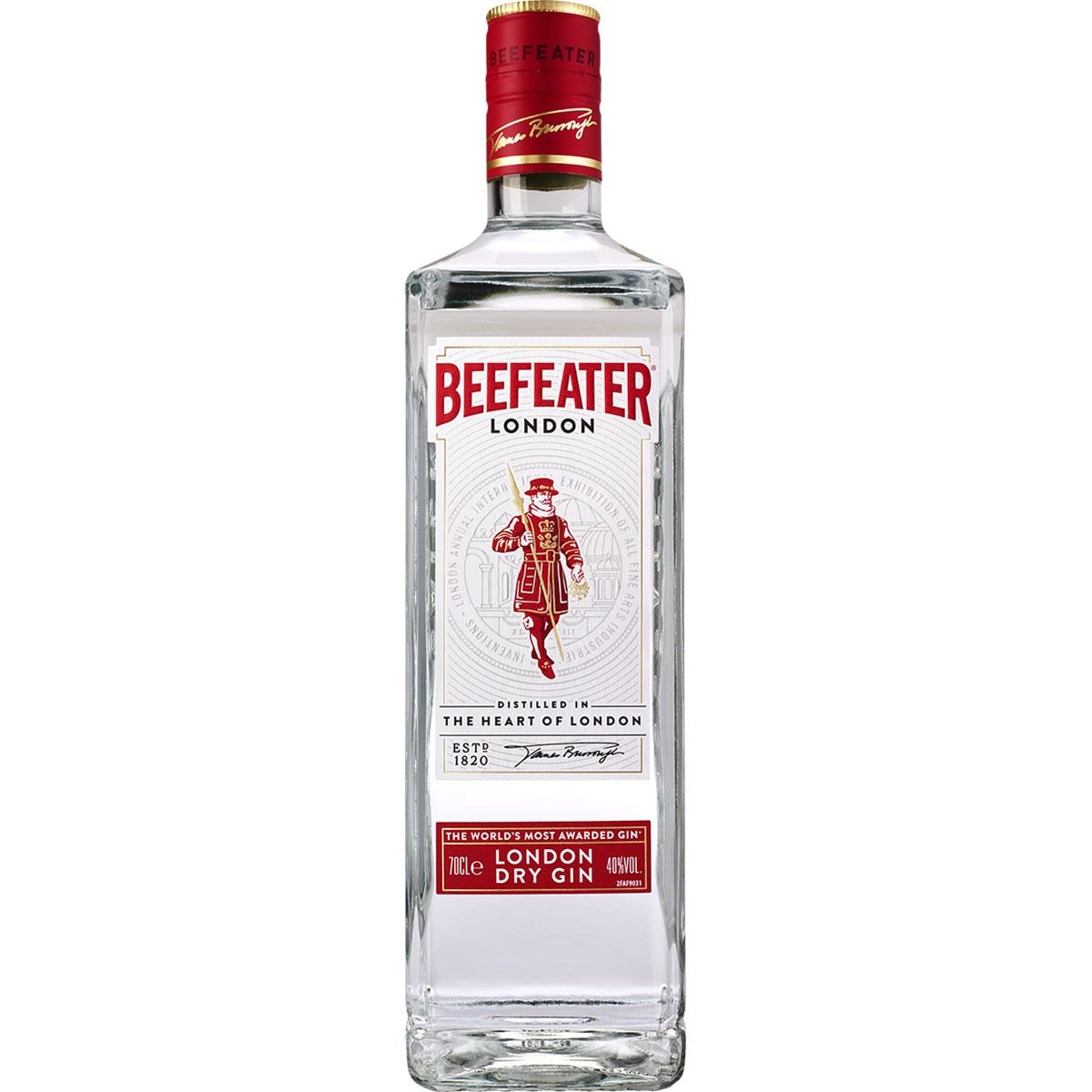 Ginebra Beefeater Botella 70cl