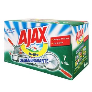 Estropajos Jabonosos Ajax 7ud