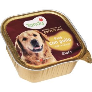 Comida para Perros Paté con Pollo Tandy 300g